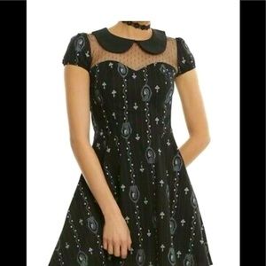 Hell Bunny Gemma Skull Cameo Dress